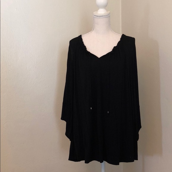 Style & Co. Tops - Style & Co Peasant Top Size L